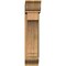 Ekena Millwork Imperial Traditional Rough Sawn Bracket w/ Offset Brace, Western Red Cedar, 8"W x 24"D x 36"H BKT0806X24X36IMP01RWR - alternate 4
